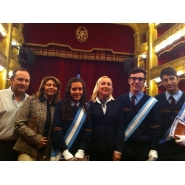 ¡Grande Capos! Reconocimiento de la Provincia a los abanderados y escoltas